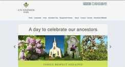 Desktop Screenshot of ancestorsday.org